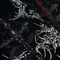 Women's Widow's Blade Rhinestone Uncuffed luxury sweatpants [NIGHTMARE]