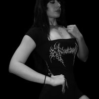 Women's Void Tech™ Dark Ember Bodysuit [VOID BLACK]