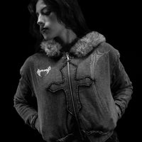 Cathedral Cropped Faux Jacket [VINTAGE]