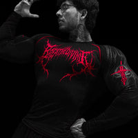 Void Tech™  Fallen Knight longsleeve Compression [NIGHTMARE]