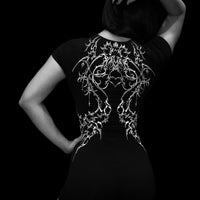 Women's Void Tech™ Dark Ember Bodysuit [VOID BLACK]