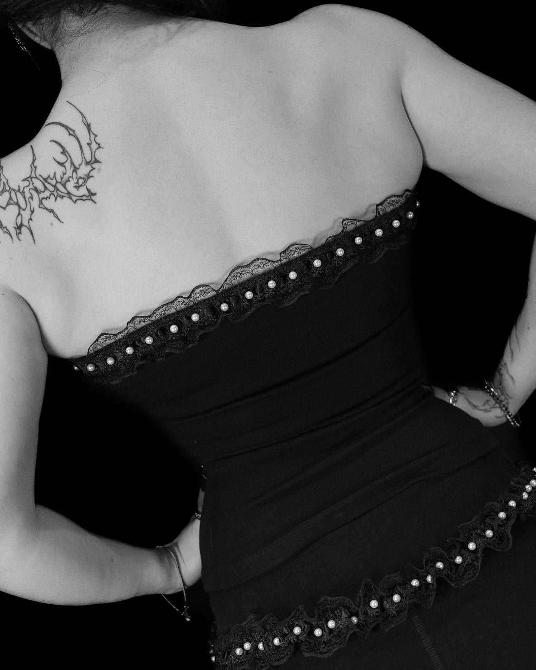 Women's Faerie Tube Top [OBSIDIAN]
