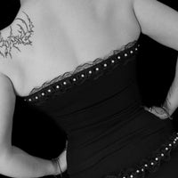 Women's Faerie Tube Top [OBSIDIAN]