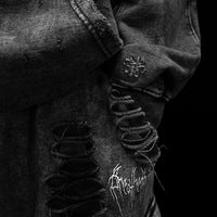 Mens Tarnished Zip-up Hoodie [VINTAGE]