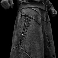 Deconstructed Oversized Cut & Sew Panel Sweatpants [VINTAGE]
