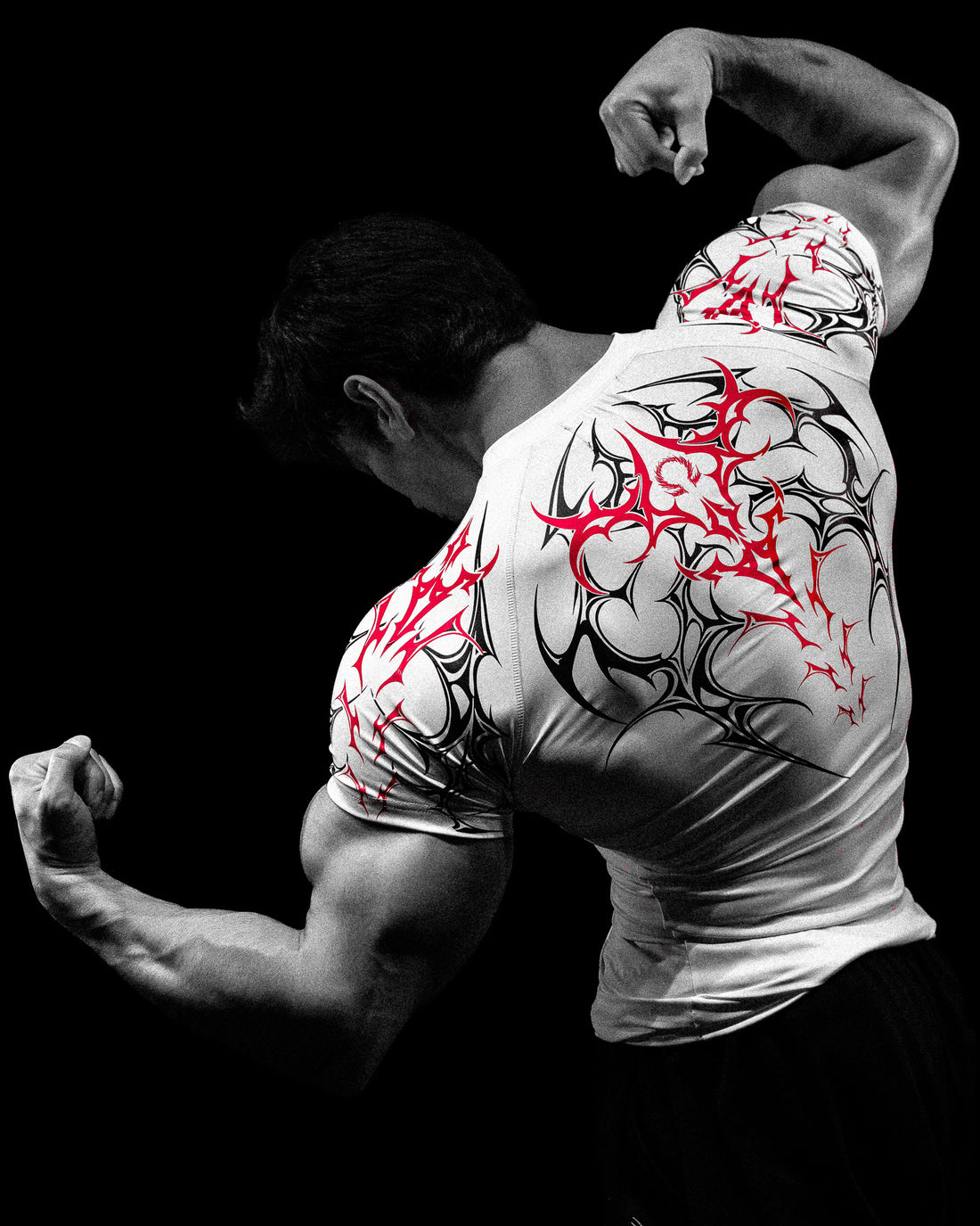 Void Tech™ Phantom X Short Sleeve Compression [HEAVENLY RED]