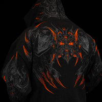 Berserker Oversized Zip-up Hoodie [SCORCH]