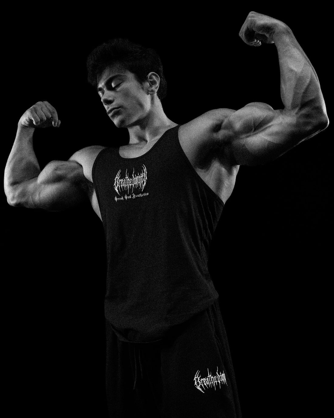 Greek God Aesthetics Bodybuilding Stringer [VOID BLACK]