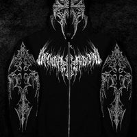 Celestial Blade Oversized Zip-up Hoodie [ECLIPSE]