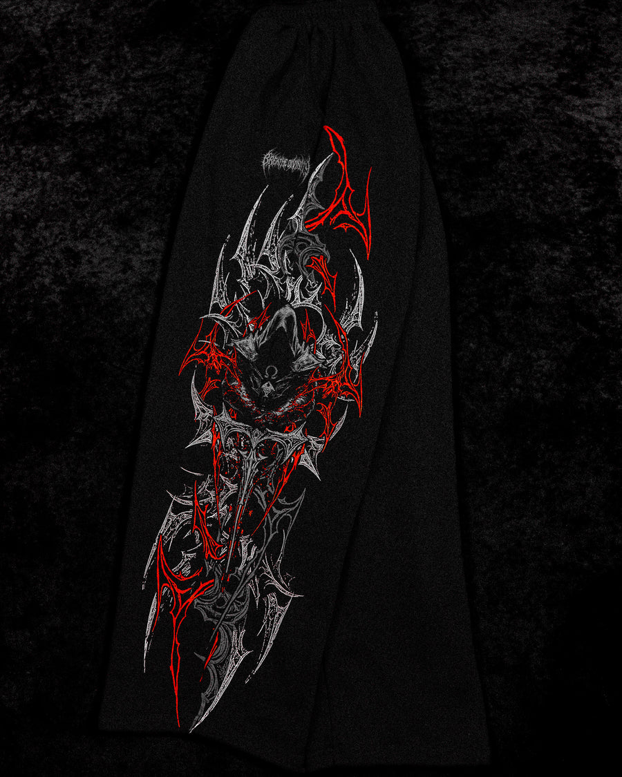Banana Shape Deathkeeper Uncuffed sweatpants [NIGHTMARE]