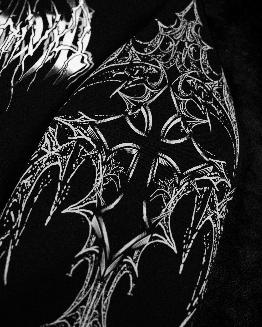 Celestial Blade Oversized Zip-up Hoodie [ECLIPSE]