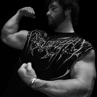 Dark Forge Oversized Cutoff Tee [VOID BLACK]