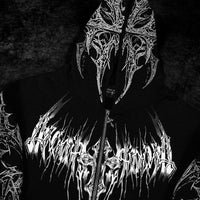 Celestial Blade Oversized Zip-up Hoodie [ECLIPSE]