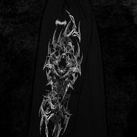 Banana Shape Deathkeeper Uncuffed sweatpants [VOID BLACK]