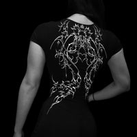 Women's Void Tech™ Dark Ember Bodysuit [VOID BLACK]