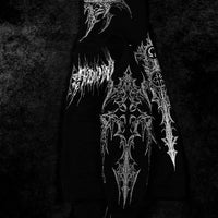 Celestial Blade Oversized Zip-up Hoodie [ECLIPSE]