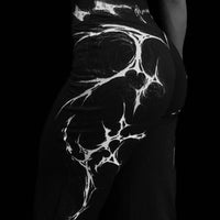 Womens Void Tech™ Voltage Flare Leggings [VOID BLACK]
