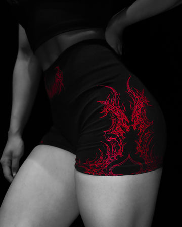Women's Void Tech™ Dark Valkyrie Seamless Shorts [NIGHTMARE]