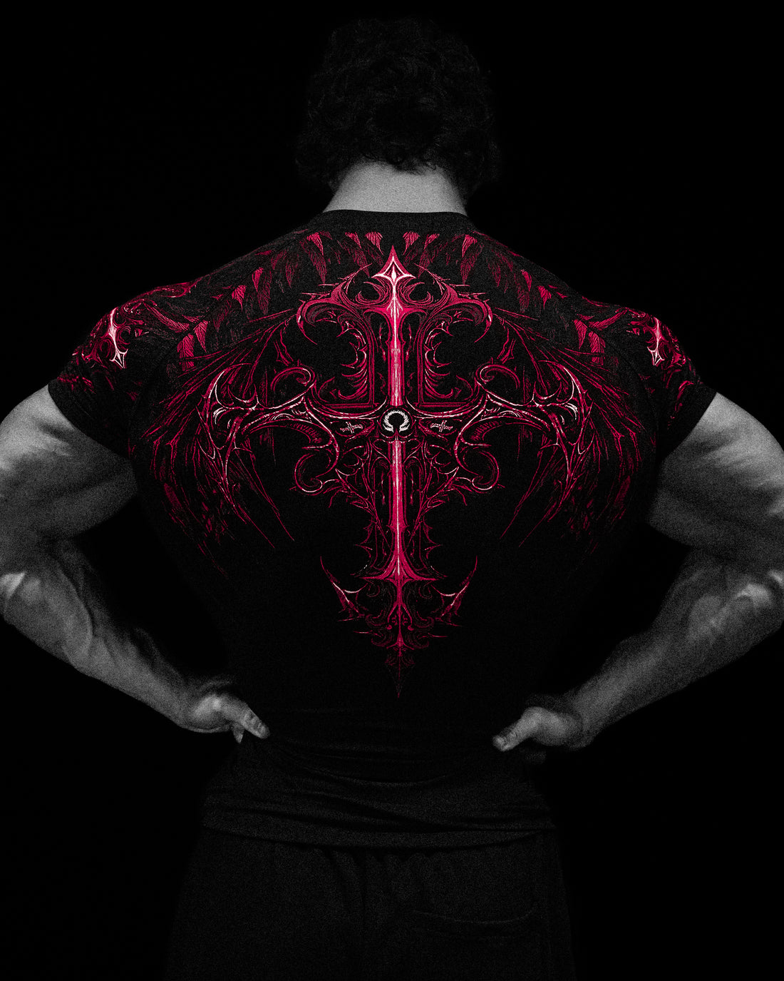 Void Tech™ Fallen Knight Short Sleeve Compression [RUBY]