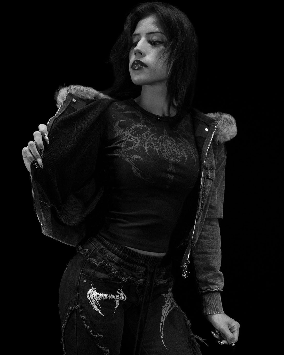 Cathedral Cropped Faux Jacket [VINTAGE]