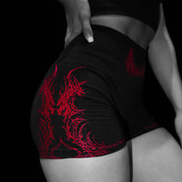 Women's Void Tech™ Dark Valkyrie Seamless Shorts [NIGHTMARE]