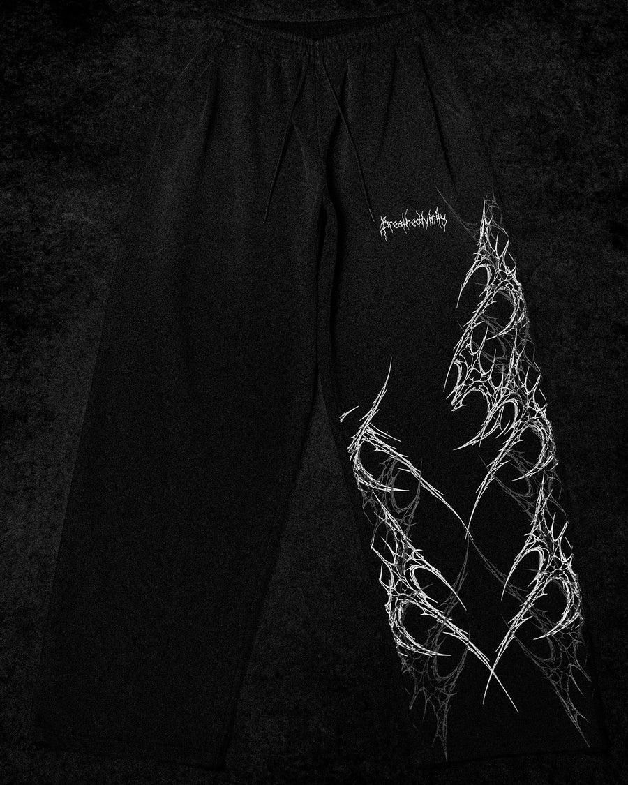 Parallel Dimension Banana Shape Uncuffed sweatpants [SMOKE]