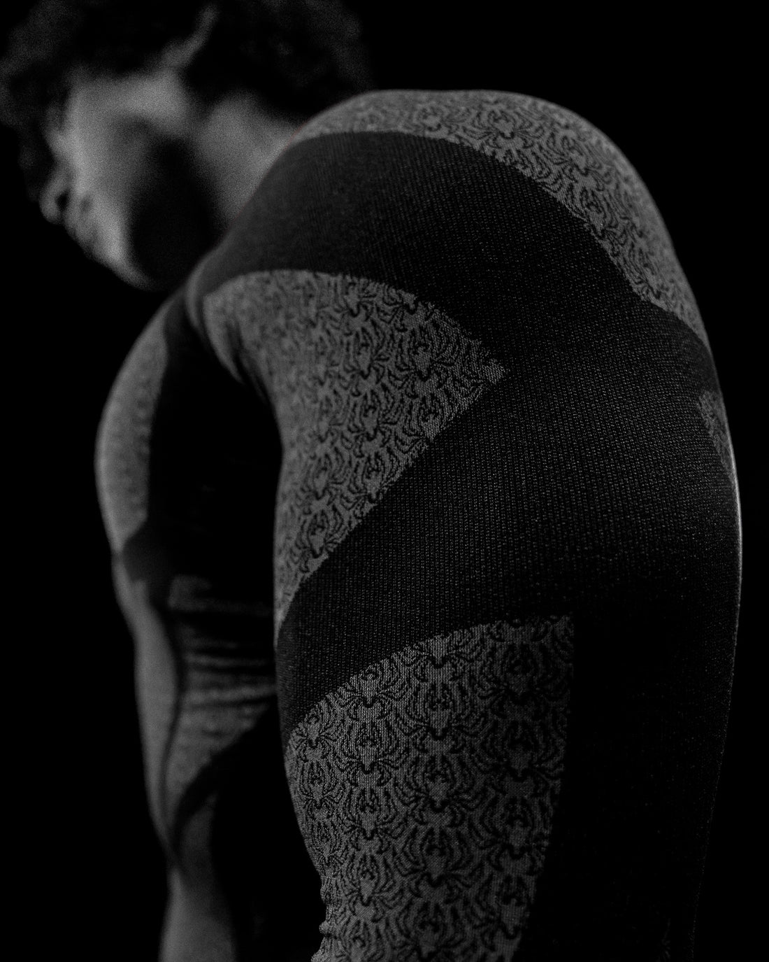 Doom Tech™ Spider-Corpse Longsleeve Compression [MIDNIGHT / Silver Print]