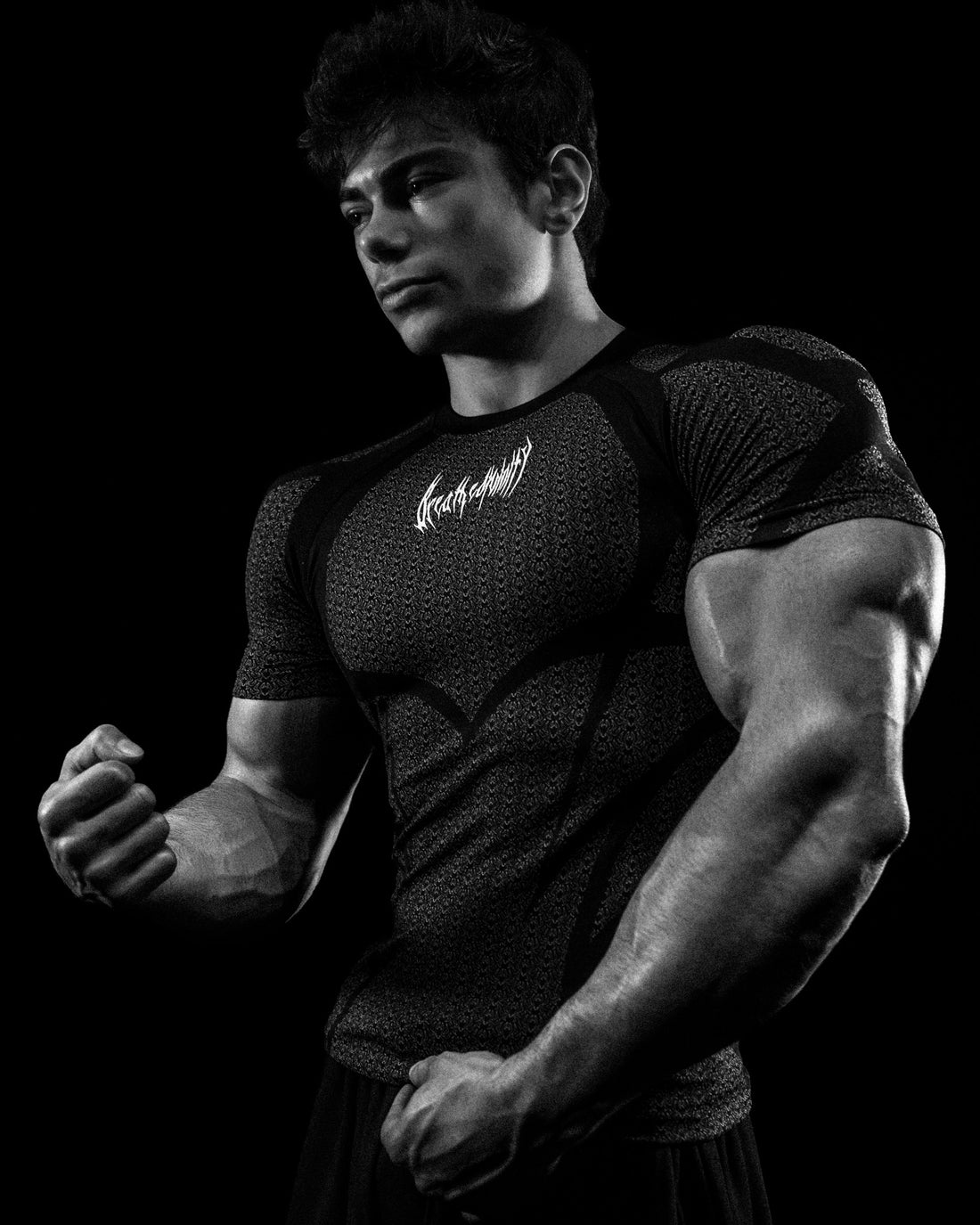 Doom Tech™ Spider-Corpse Short Sleeve Compression [MIDNIGHT]