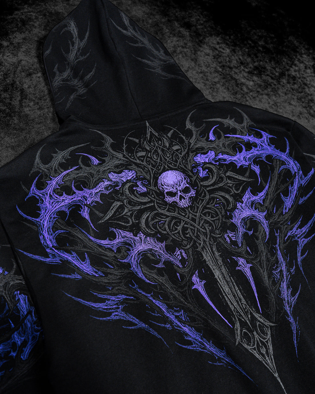 テークエム　PSD　PURE SOULS Zip hoodie　 XL SOUL ZIP-UP HOODIE BLACK – Survival Clothing & Footwear