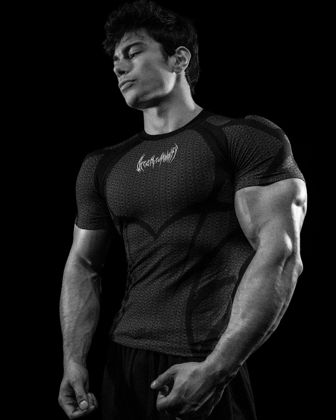 Doom Tech™ Spider-Corpse Short Sleeve Compression [MIDNIGHT]