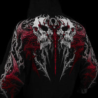 Eclipse Oversized Pullover Hoodie [HEAVENLY RED]