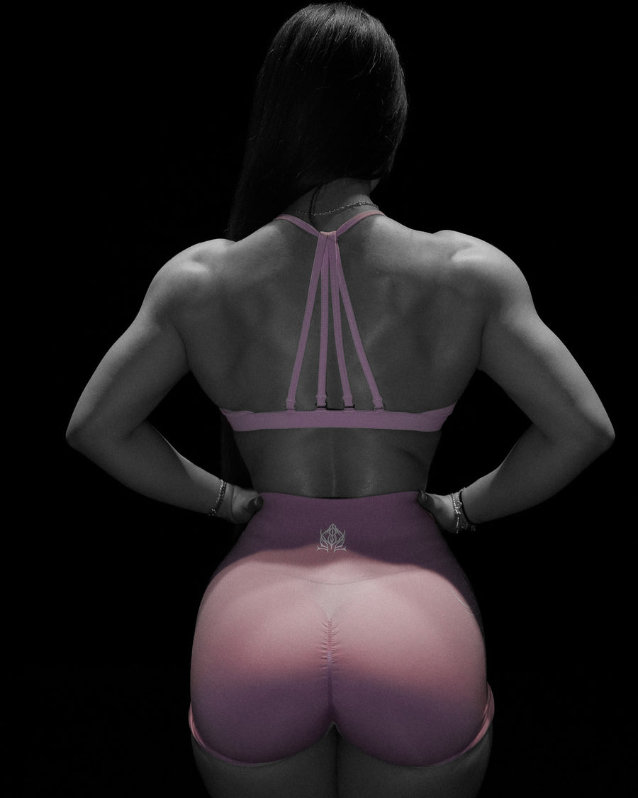 Women's Void Tech™ Cursemark Halter Sports Bra [STRAWBERRY]