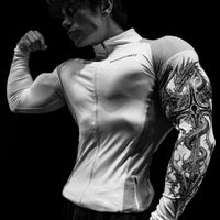 Void Tech™ Blood Wyvern Full-Zip Longsleeve Compression [DIVINE WHITE]