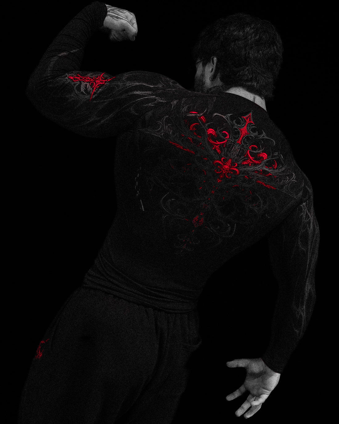 Void Tech™  Fallen Knight longsleeve Compression [NIGHTMARE]