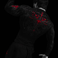 Void Tech™  Fallen Knight longsleeve Compression [NIGHTMARE]