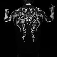 Abyssal Bloom Oversized T-shirt [VOID BLACK]