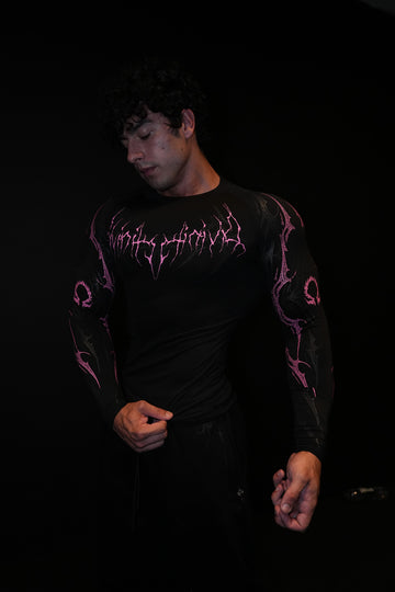Void Tech™ Nightfall Longsleeve Compression [BLOSSOM PINK] MEN'S BF COLL 2025