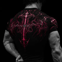 Void Tech™ Fallen Knight Short Sleeve Compression [RUBY]