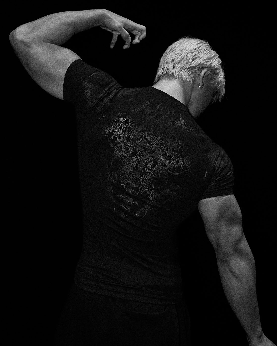 Void Tech™ Infernal Short sleeve Compression [DARKNESS]