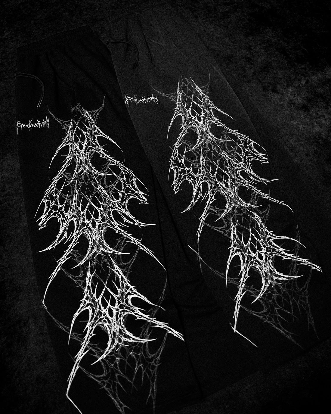 Parallel Dimension Banana Shape Uncuffed sweatpants [SMOKE]