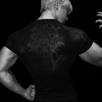 Void Tech™ Infernal Short sleeve Compression [DARKNESS]