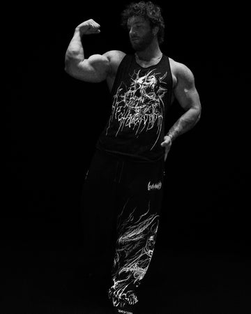 Blood Omen Bodybuilding Stringer [VOID BLACK]