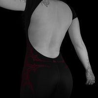 Women's Astoria Void Tech™ Open Back Bodysuit [NIGHTMARE]
