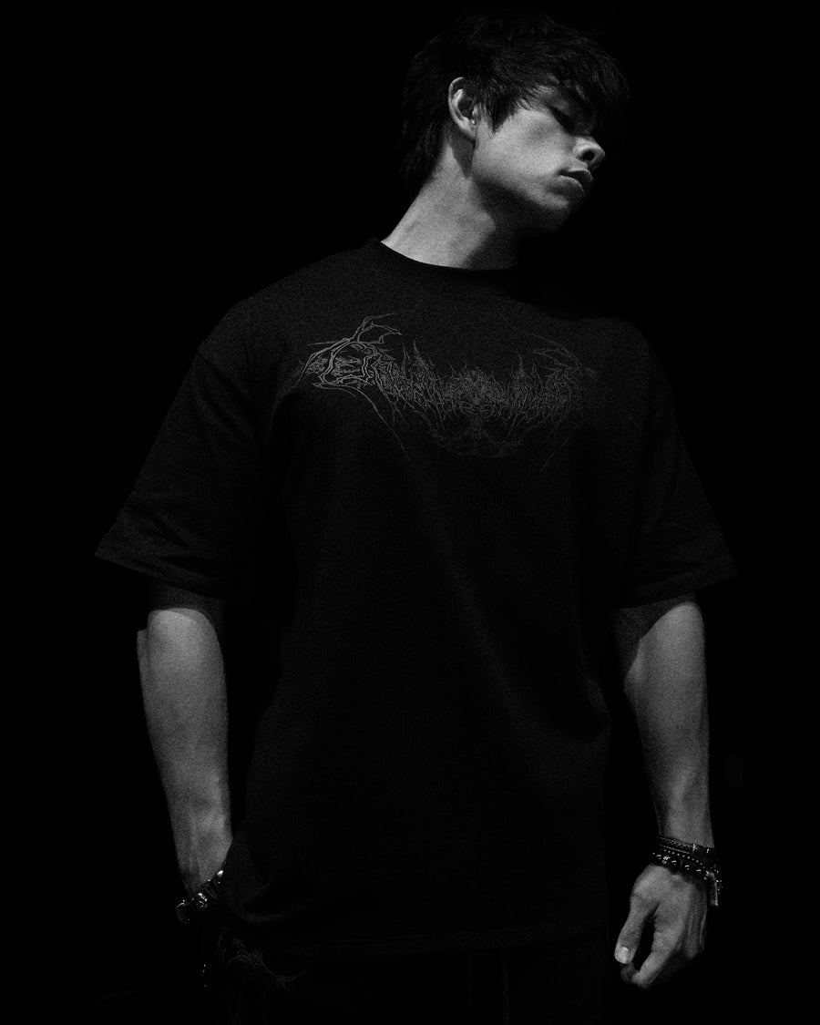 Bloodraven Oversized T-shirt [DARKNESS]