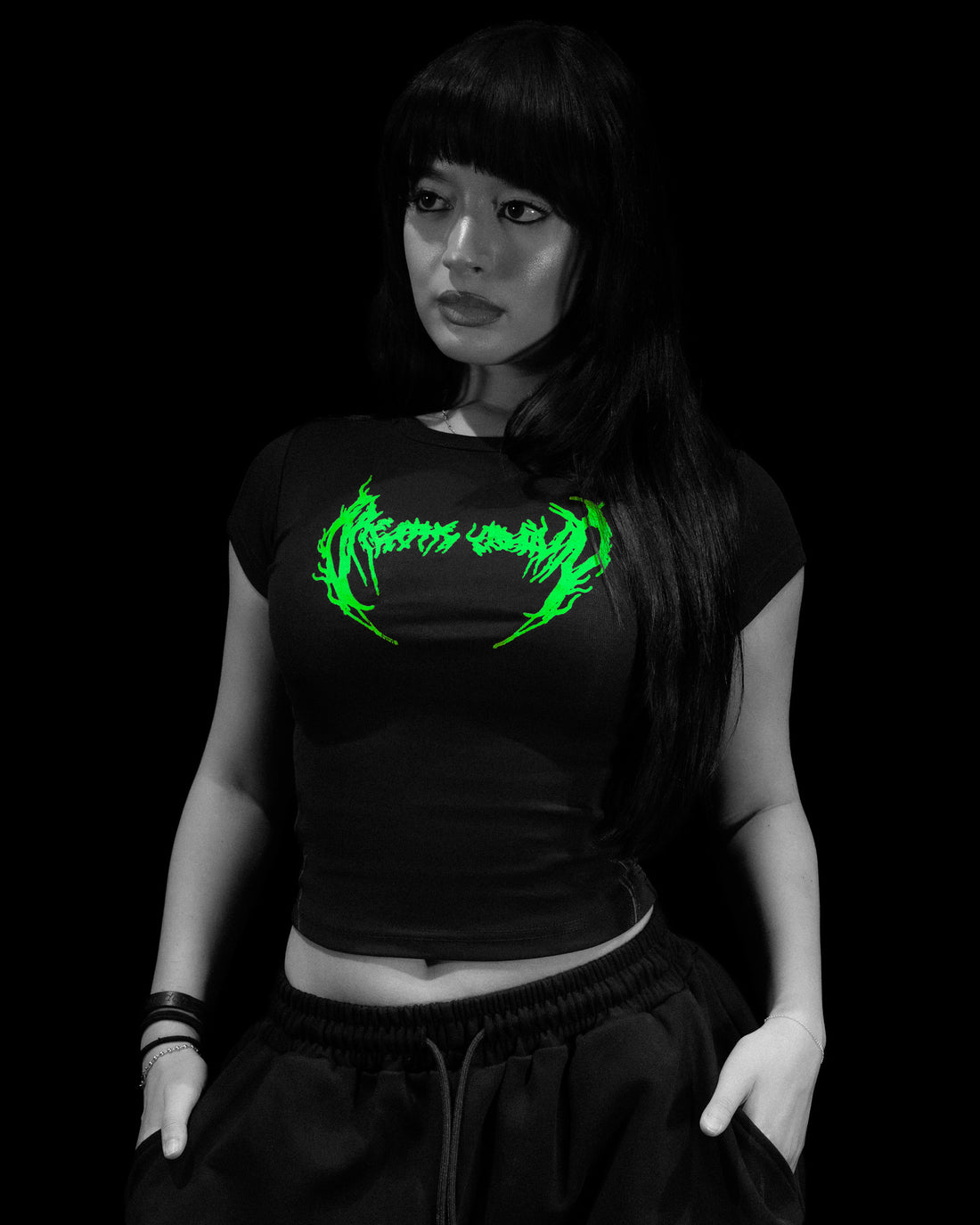 Covenant Fitted Baby Tee [GLOW IN THE DARK]