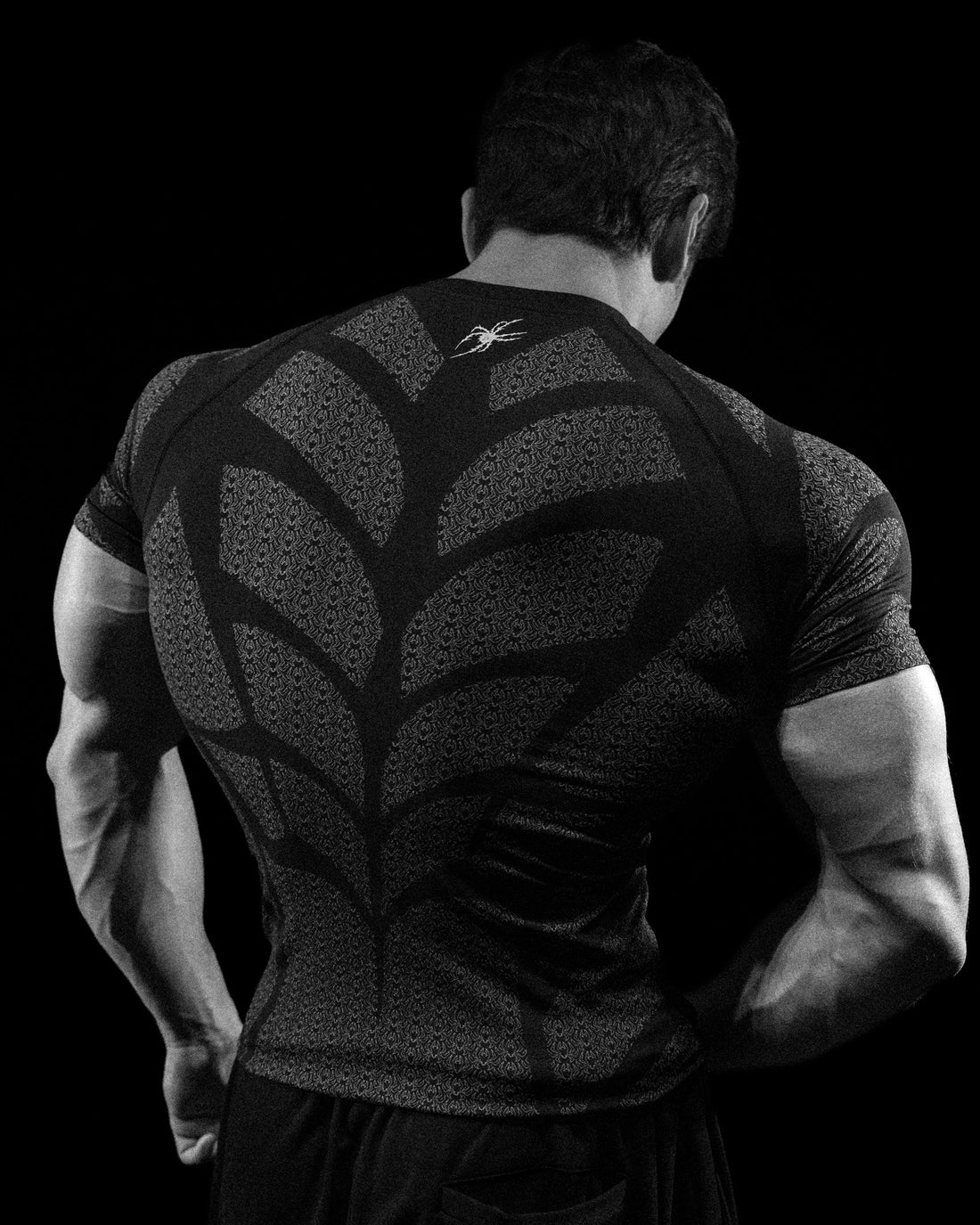 Doom Tech™ Spider-Corpse Short Sleeve Compression [MIDNIGHT]