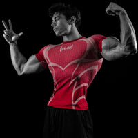 Doom Tech™ Spider-Corpse Short Sleeve Compression [CLARK/CARNAGE]