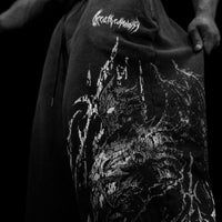 Fallen Knight Uncuffed Banana shape sweatpants [SMOKE]