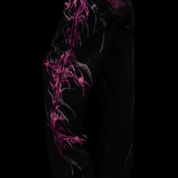 Women's Eternal Flame Rhinestone Oversized Sweatpants [BLOSSOM PINK]