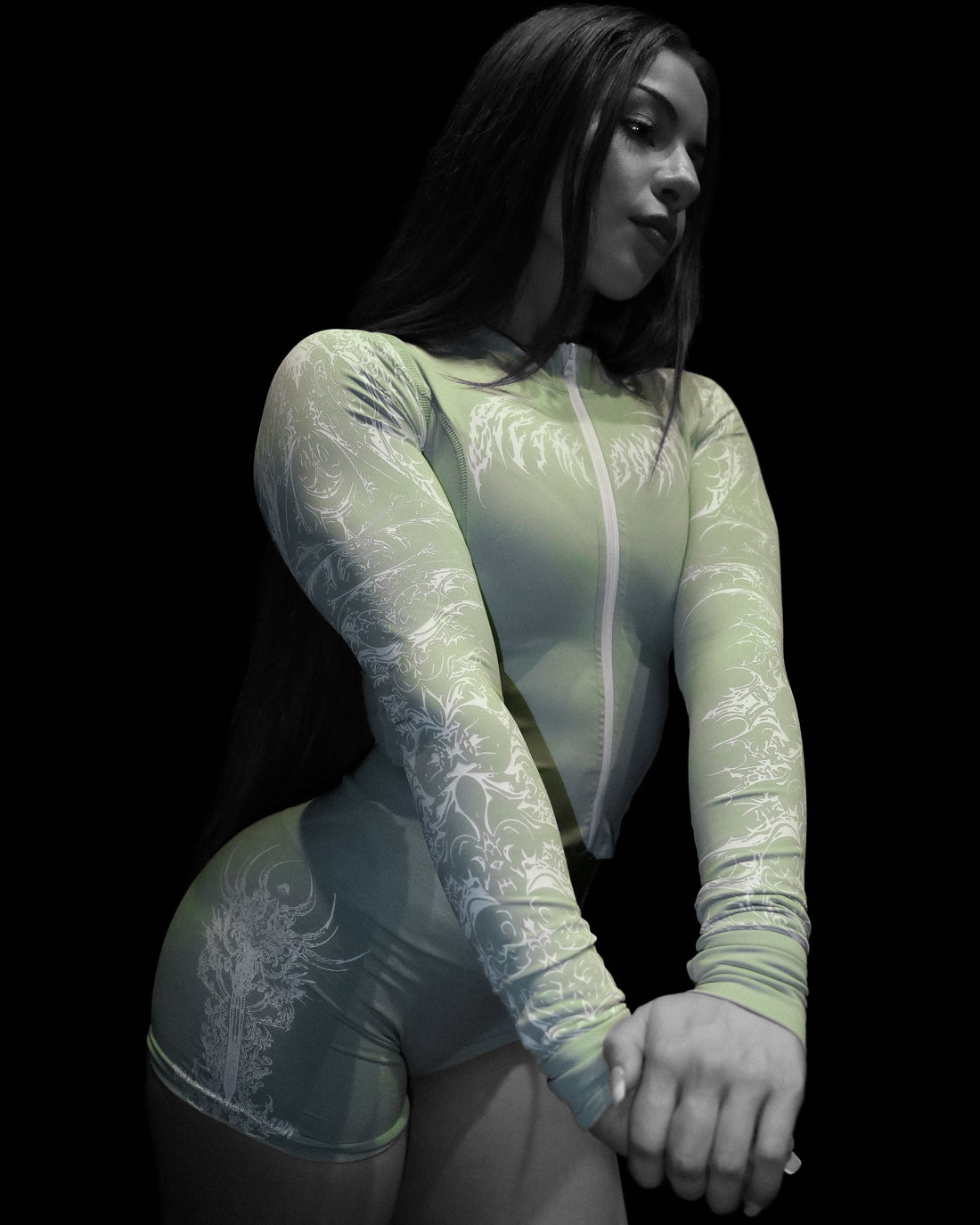 Women's Void Tech™ Cathedral Zip-up Compression Jacket [MATCHA] COMING SOON